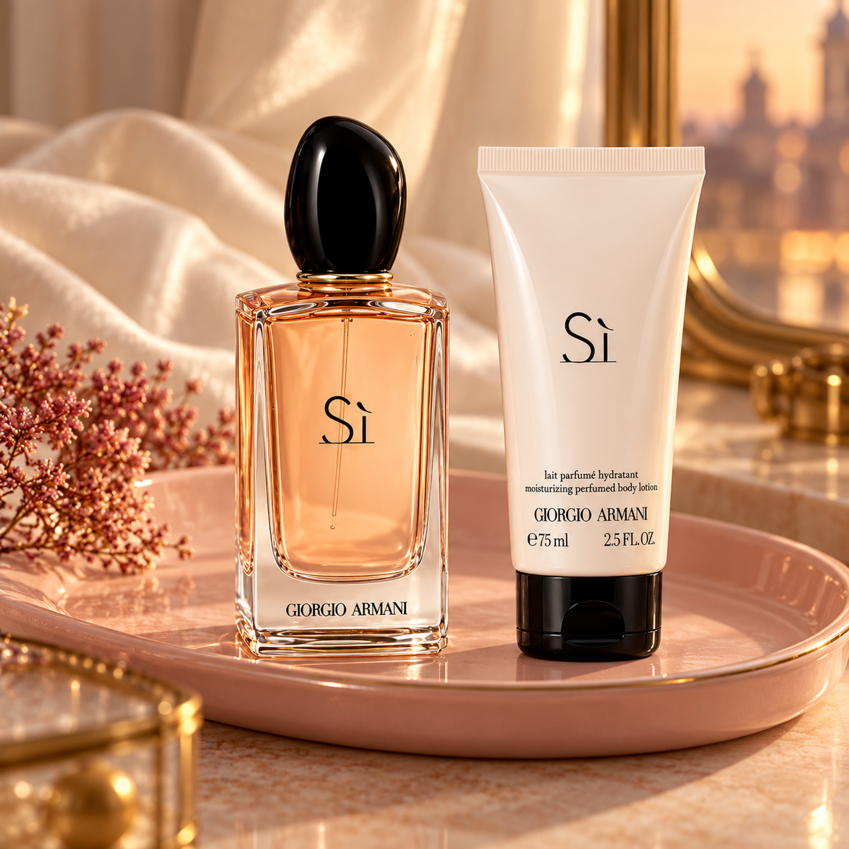 Giorgio Armani Si 100 ml – atmosférická fotografie – MrRizz