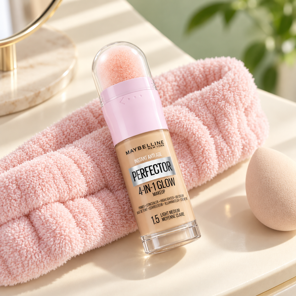 Maybelline Instant Anti-Age Perfector 4-In-1 Glow 20 ml – atmosférická fotografie – MrRizz