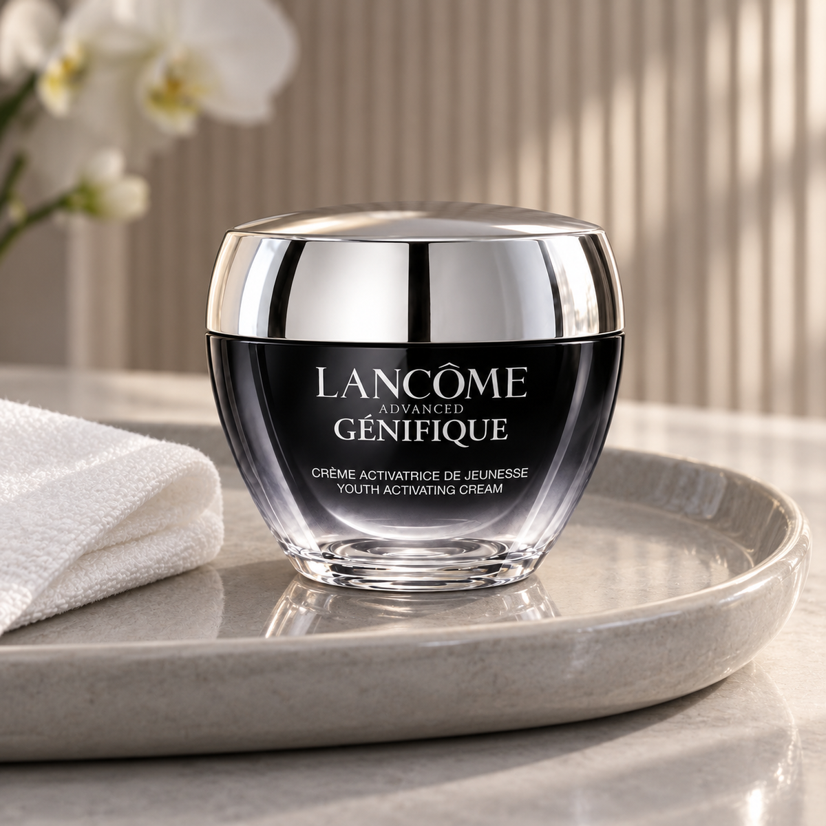 Lancôme Genifique Youth Activating Cream 50 ml – atmosférická fotografie – MrRizz