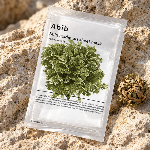 Abib Mild Acidic pH Sheet Mask Jericho Rose Fit 30 ml – atmosférická fotografie – MrRizz