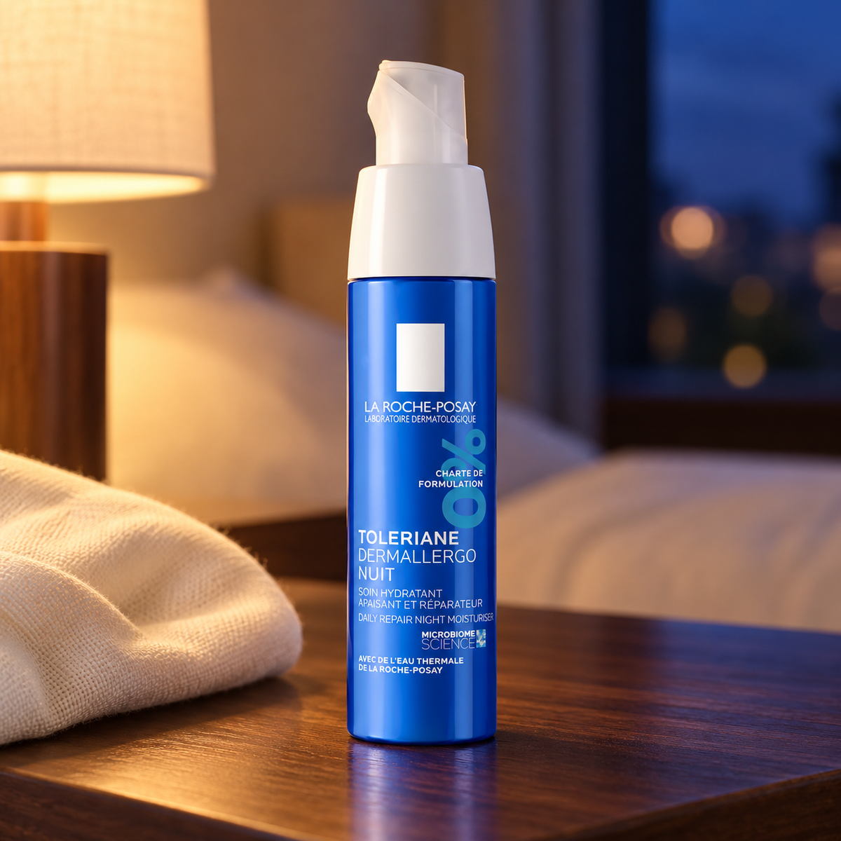 La Roche-Posay Toleriane Dermallergo Night Cream 40 ml – atmosférická fotografie – MrRizz