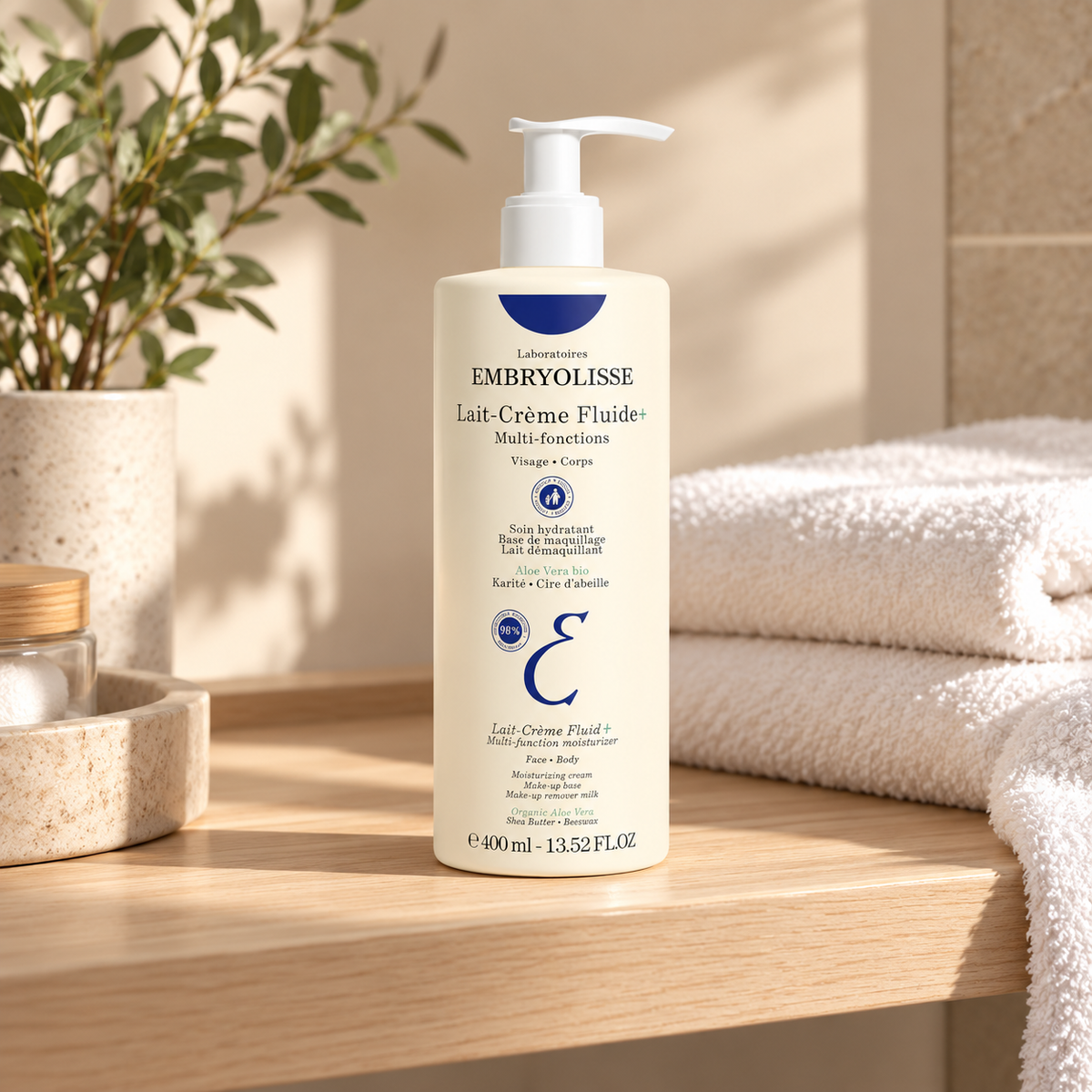 Embryolisse Lait Creme Fluid+ 400 ml – atmosférická fotografie – MrRizz