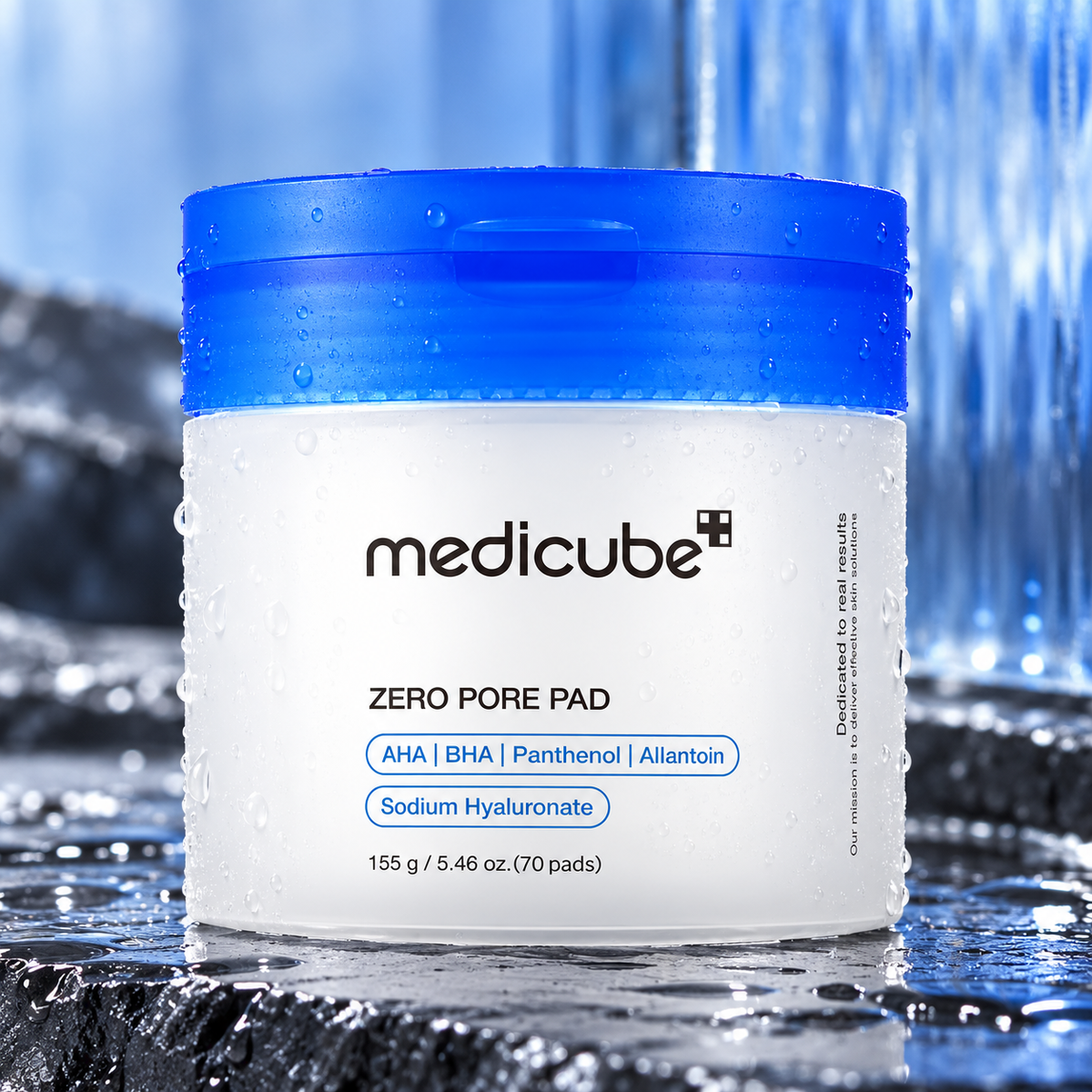 Medicube Zero Pore Pad 2.0 70 ks – atmosférická fotografie – MrRizz