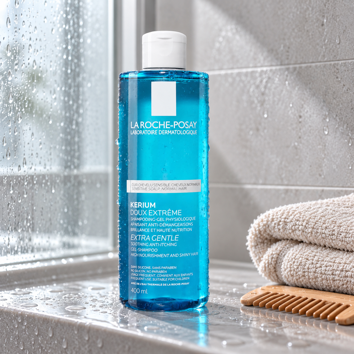 La Roche-Posay Kerium Extra Gentle 400 ml – atmosférická fotografie – MrRizz