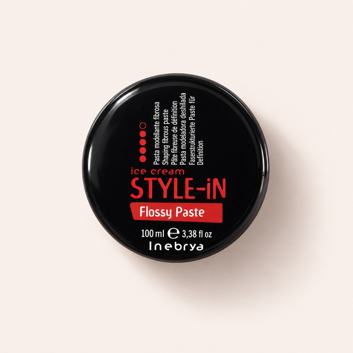 Inebrya Style-In Ice Cream Flossy Paste, modelovací pasta na vlasy 100 ml – MrRizz