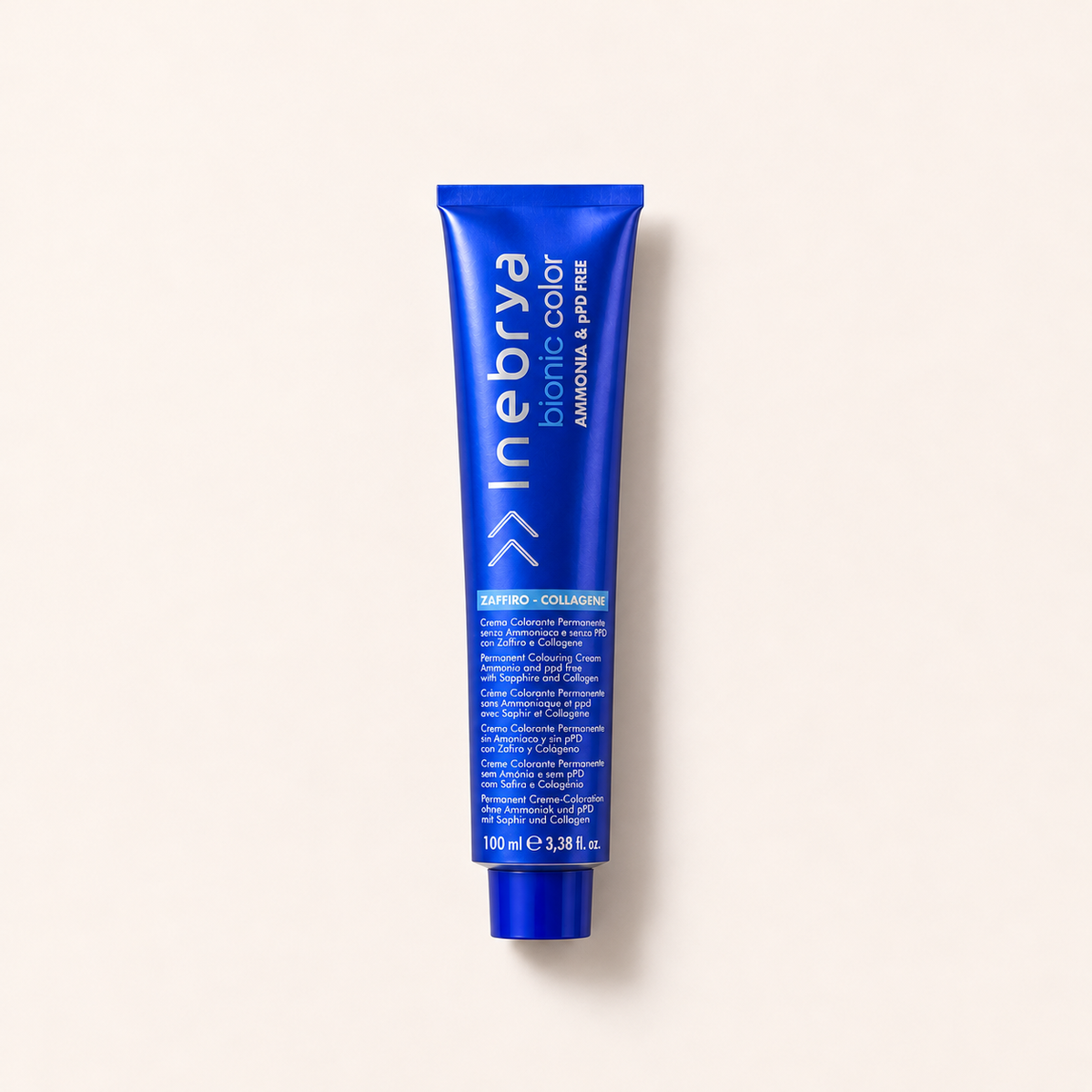 Inebrya Bionic Color, barva na vlasy 100 ml v modré tubě – MrRizz