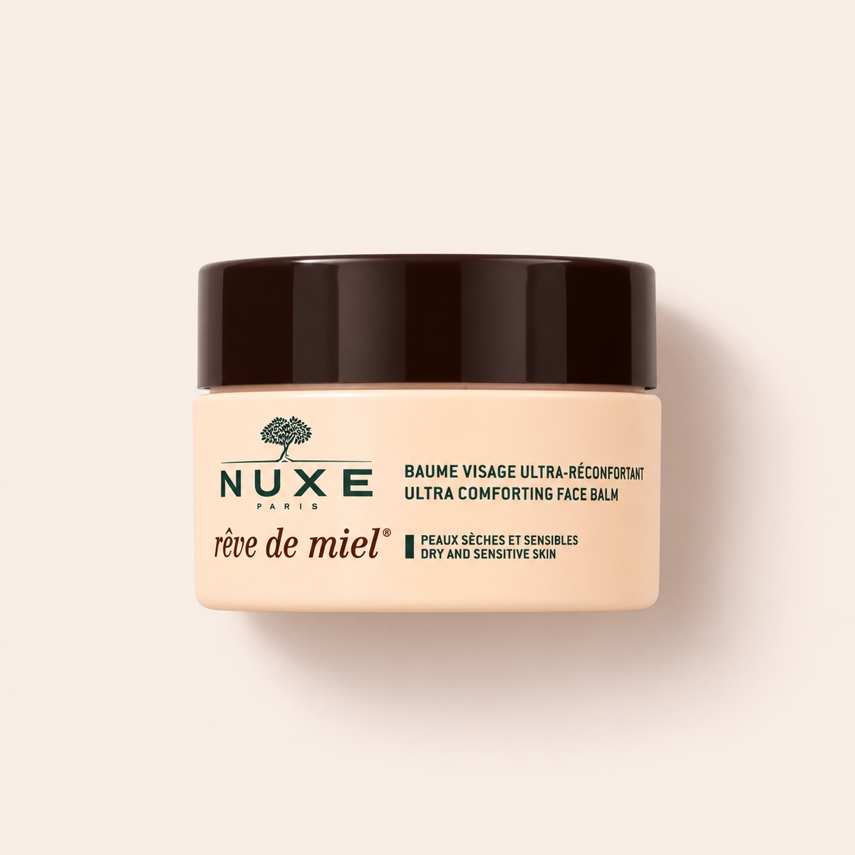 NUXE Reve de Miel Ultra Comforting Face Balm 50 ml – titulní produktová fotografie – MrRizz