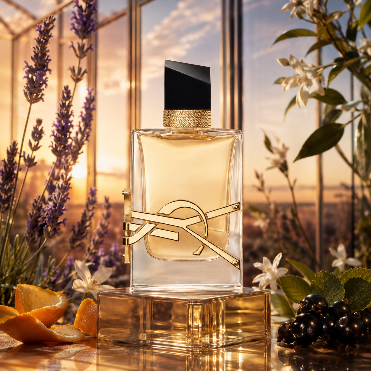 Yves Saint Laurent Libre EDP – levandulová scéna ve zlatém světle – MrRizz